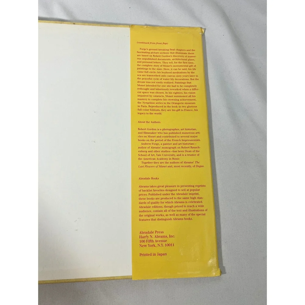 Harry N. Abrams shows wear